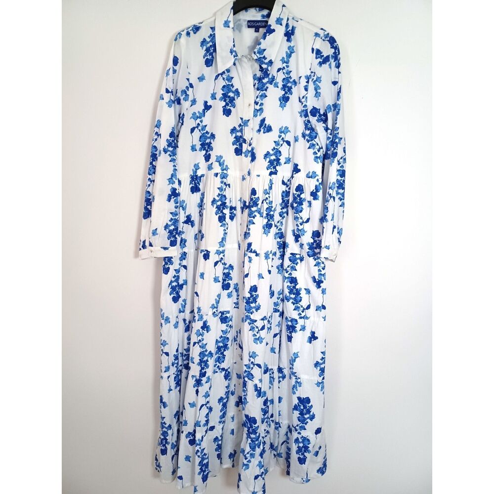 Tuckernuck Ro's Garden Maxi Dress Small Large Cottagecore Boho Romantic Elegant